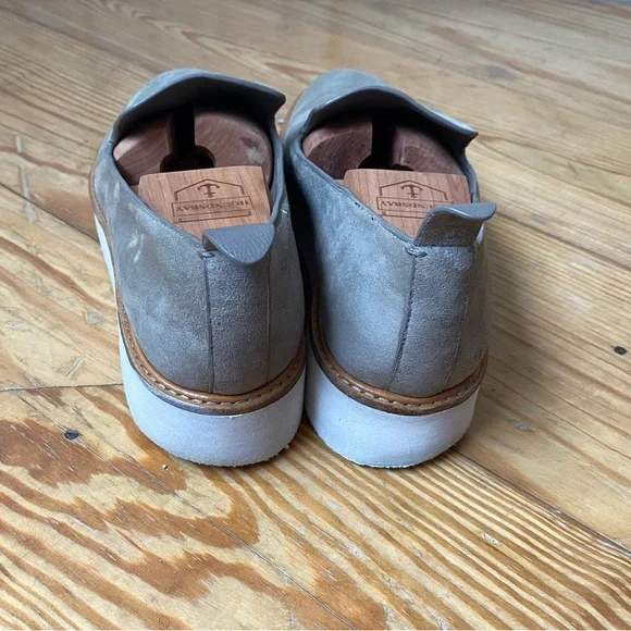 Vince The Warren Slip-on Platform Loafer Suede Size 8.5 - Picture 4 of 12